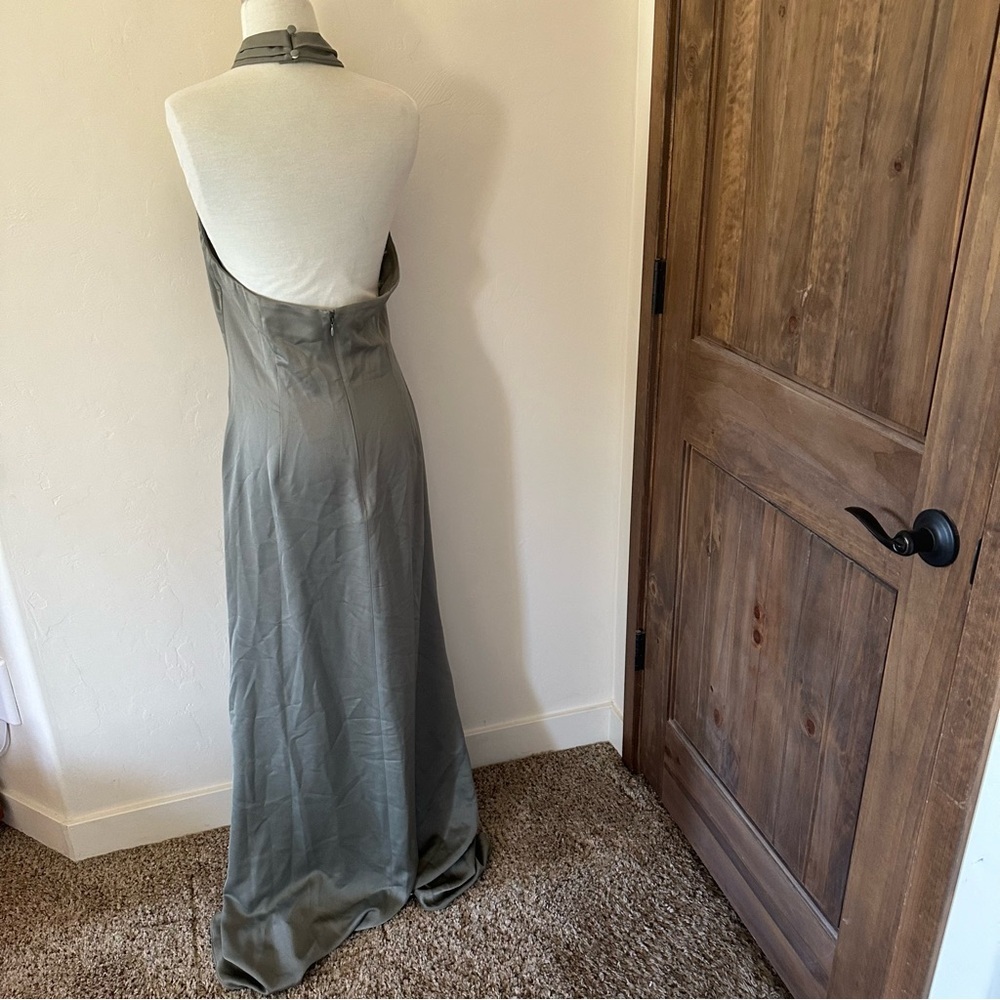 BHLDN Ruby Satin Charmeuse Bridesmaids Dress - Picture 7 of 10